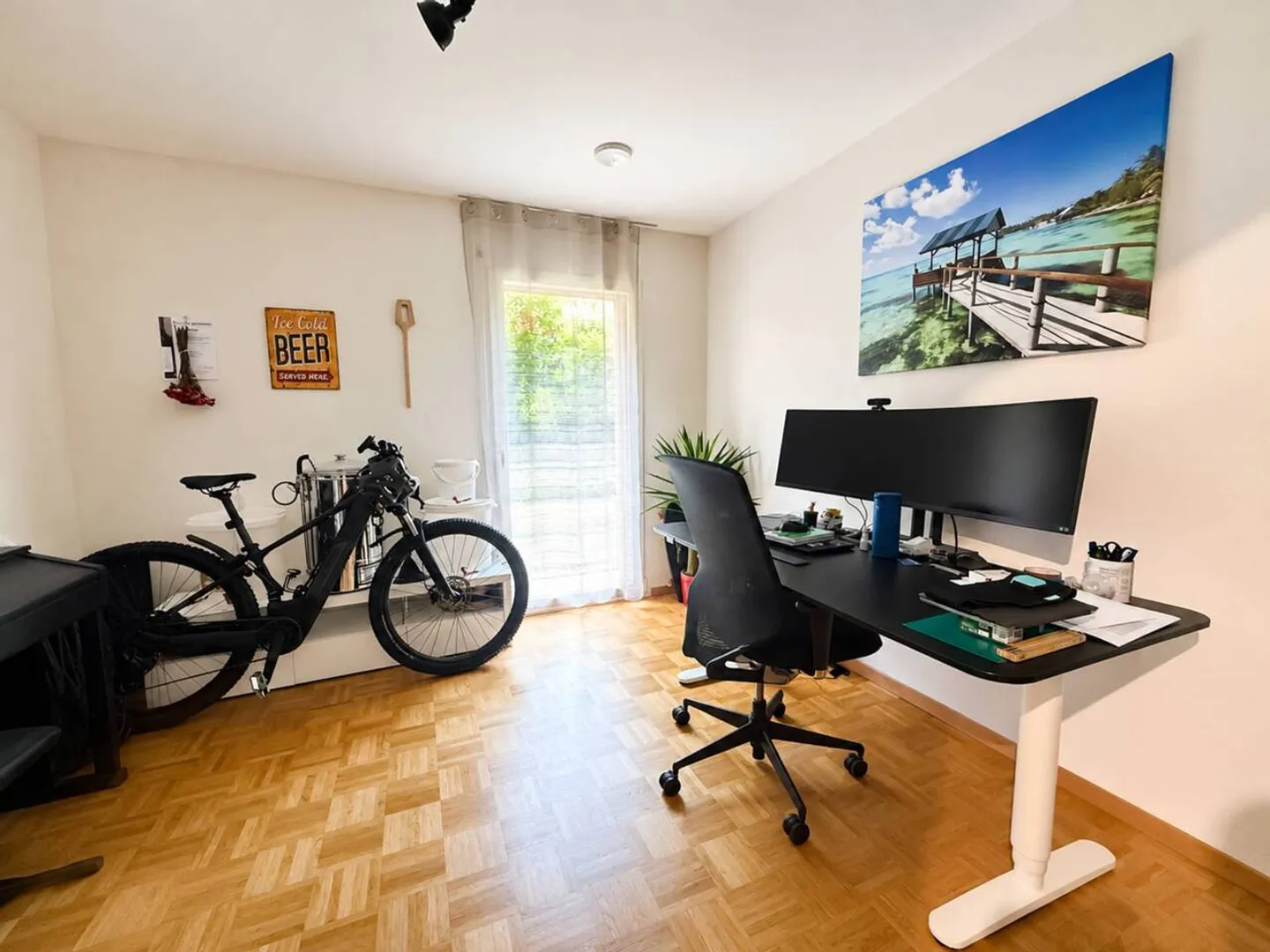 Superb 3.5-room apartment with private garden near the lake - Photo 9 of 12