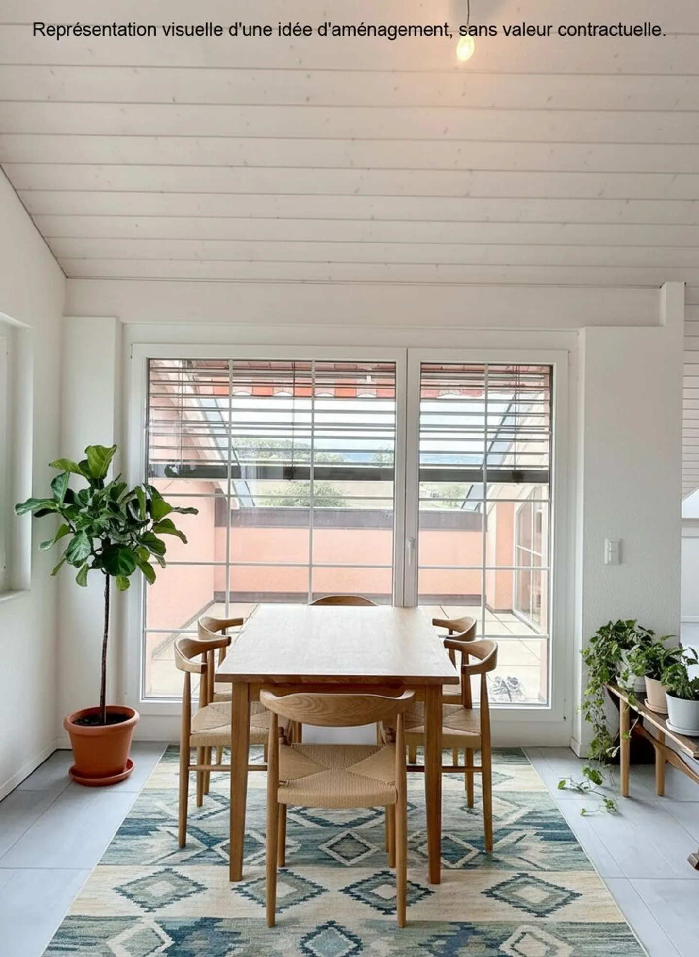 Bright 4.5-room apartment in Aclens, close to Lausanne and Morges - Photo 4 of 13