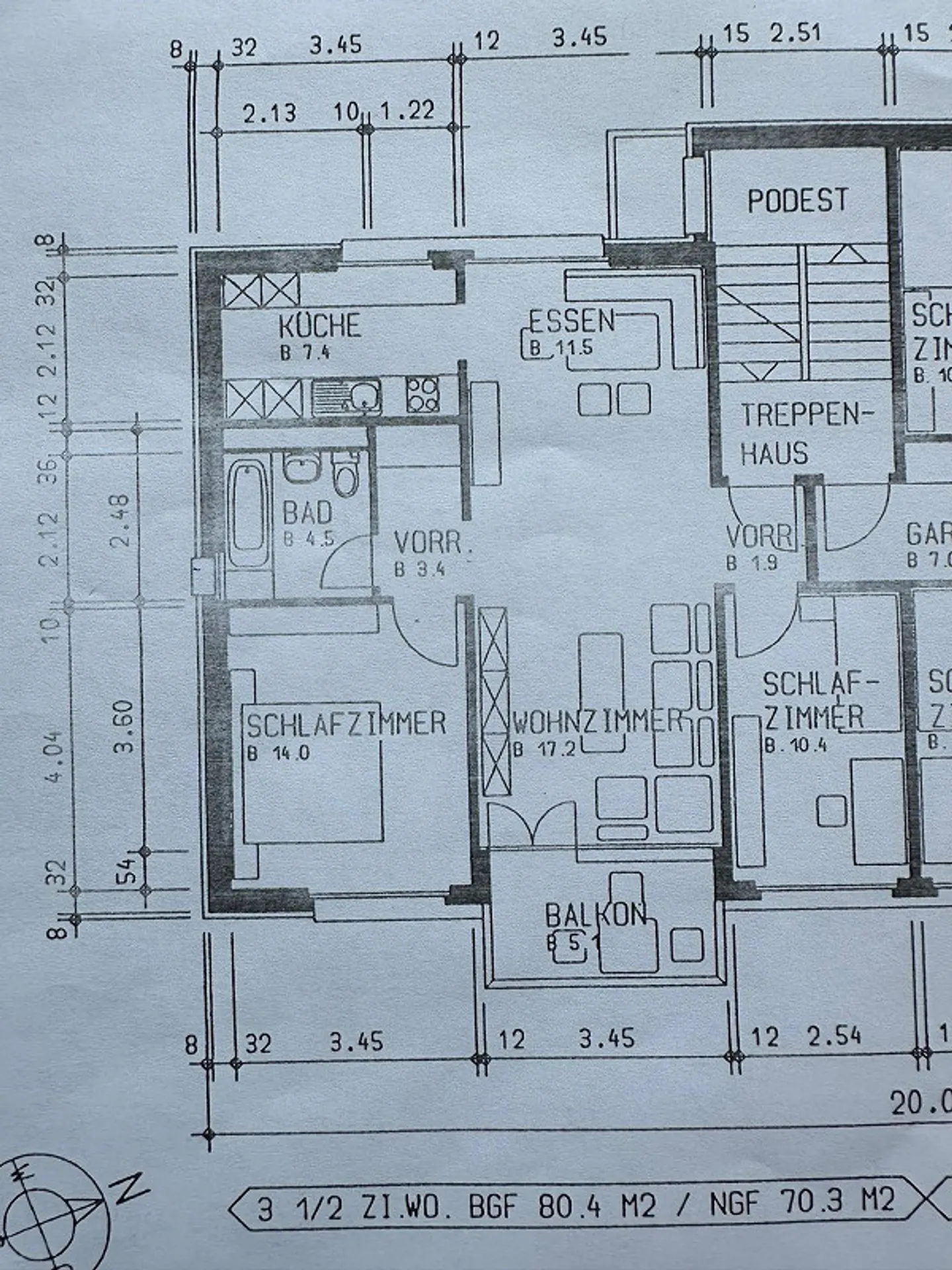 Beautifully renovated 3.5 room apartment with stunning views - Photo 10 of 10