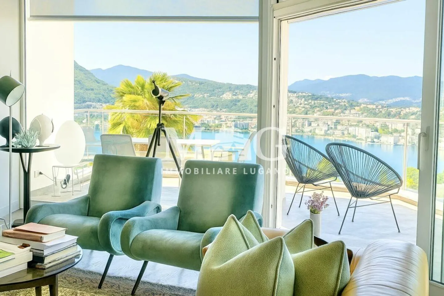 Panoramic Villa with Pool and View of Lake Lugano - Castagnola - Photo 6 of 17