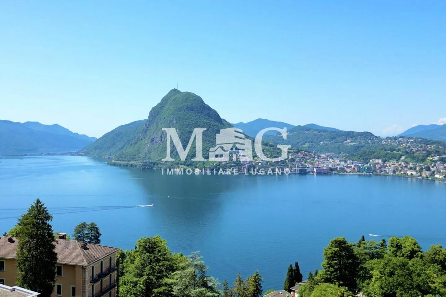 Panoramic Villa with Pool and View of Lake Lugano - Castagnola - Photo 3 of 17