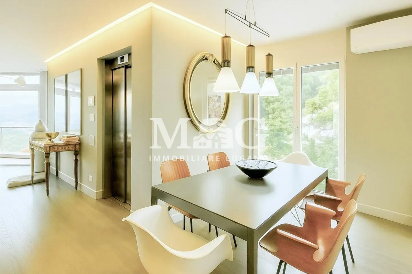 Panoramic Villa with Pool and View of Lake Lugano - Castagnola - Photo 12 of 17