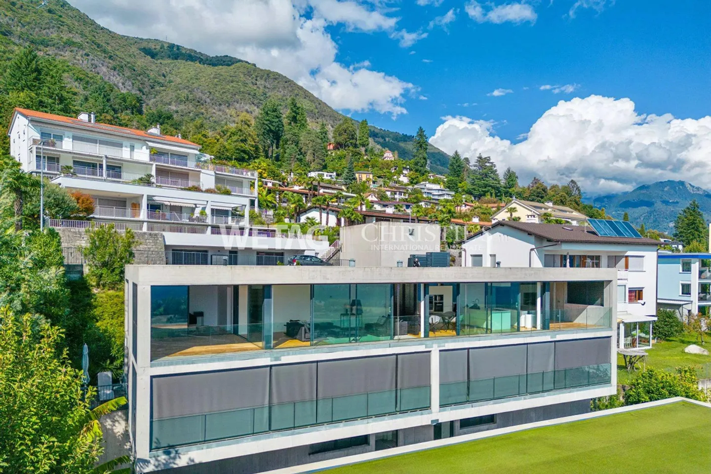 Attico moderno con vista panoramica in vendita a Locarno Monti - Foto 13 di 13