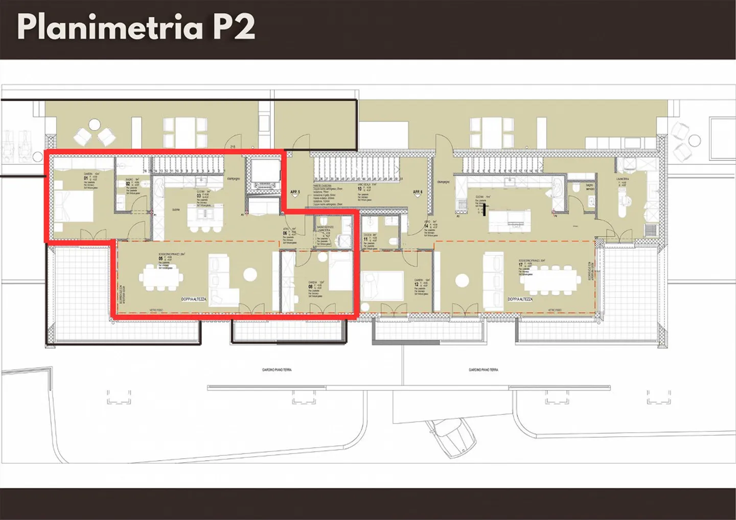 Appartamento con 4,5 stanze, terrazza e giardino privato a Bosco Luganese PPP3 - Foto 13 di 13