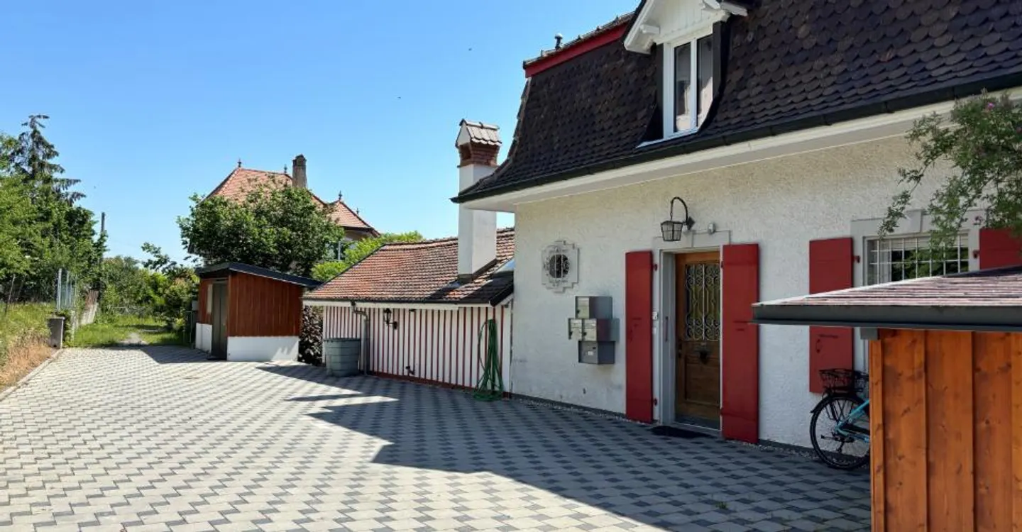 Bel appartement de 4 pièces à la campagne, avec terrasse et coin jardin - Foto 4 di 17