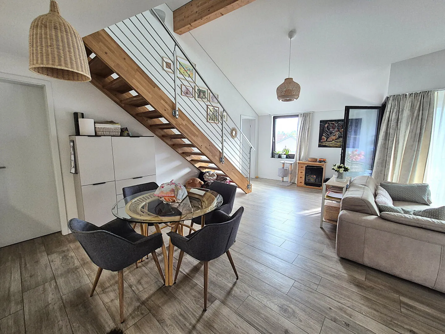 Da afferrare a 2 passi da Rennaz, Luminoso Attico Duplex di 4,5 stanze 112m2 - Foto 5 di 13