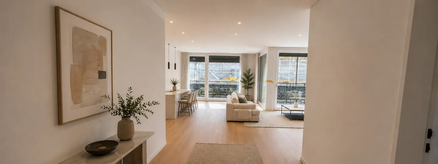 Appartamento duplex al piano terra di nuova costruzione in una bella posizione (C-1.2) - Foto 2 di 19