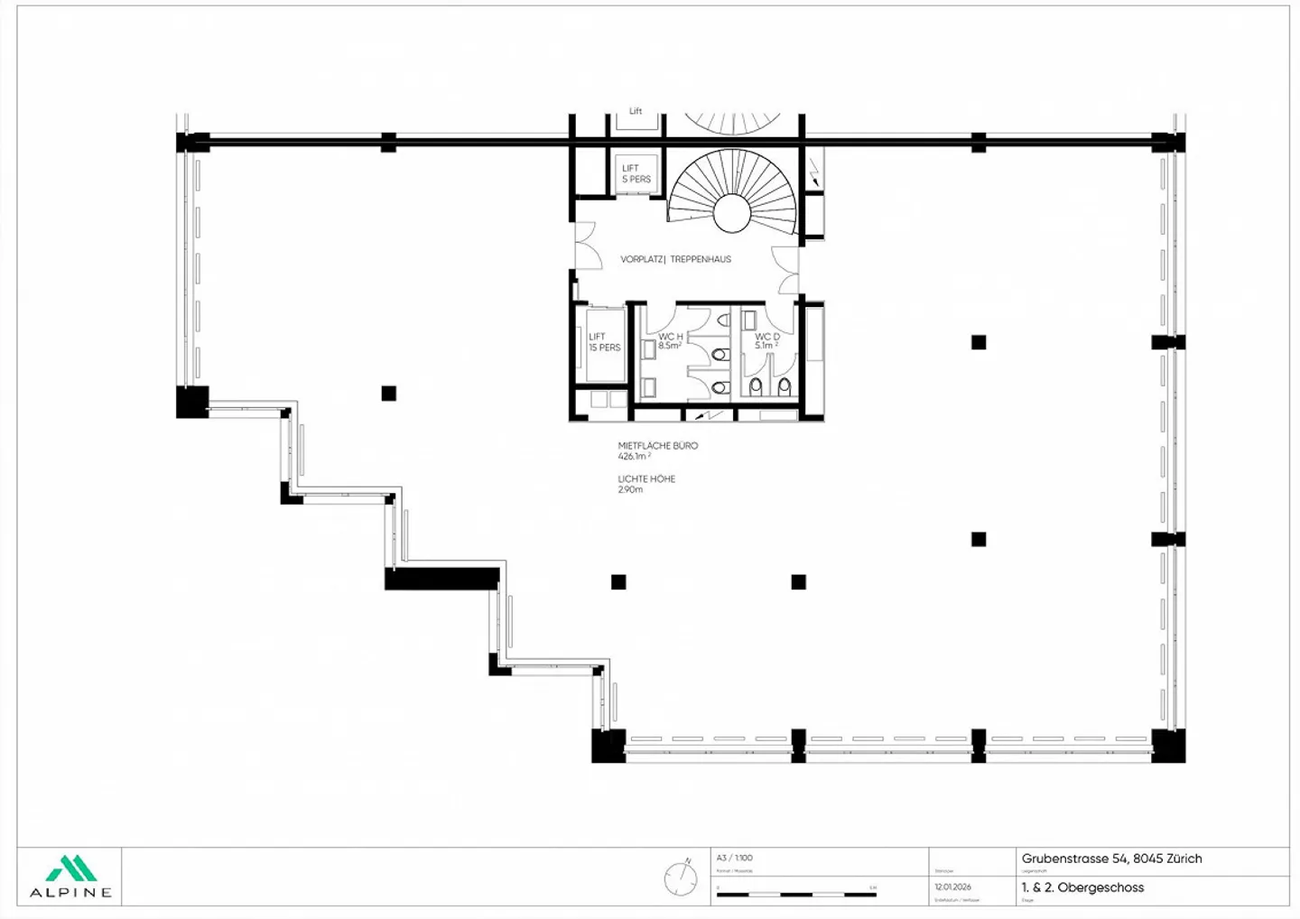 Votre vision, nos espaces - BUREAUX TOP dans le quartier tendance de Binz - Photo 13 sur 13