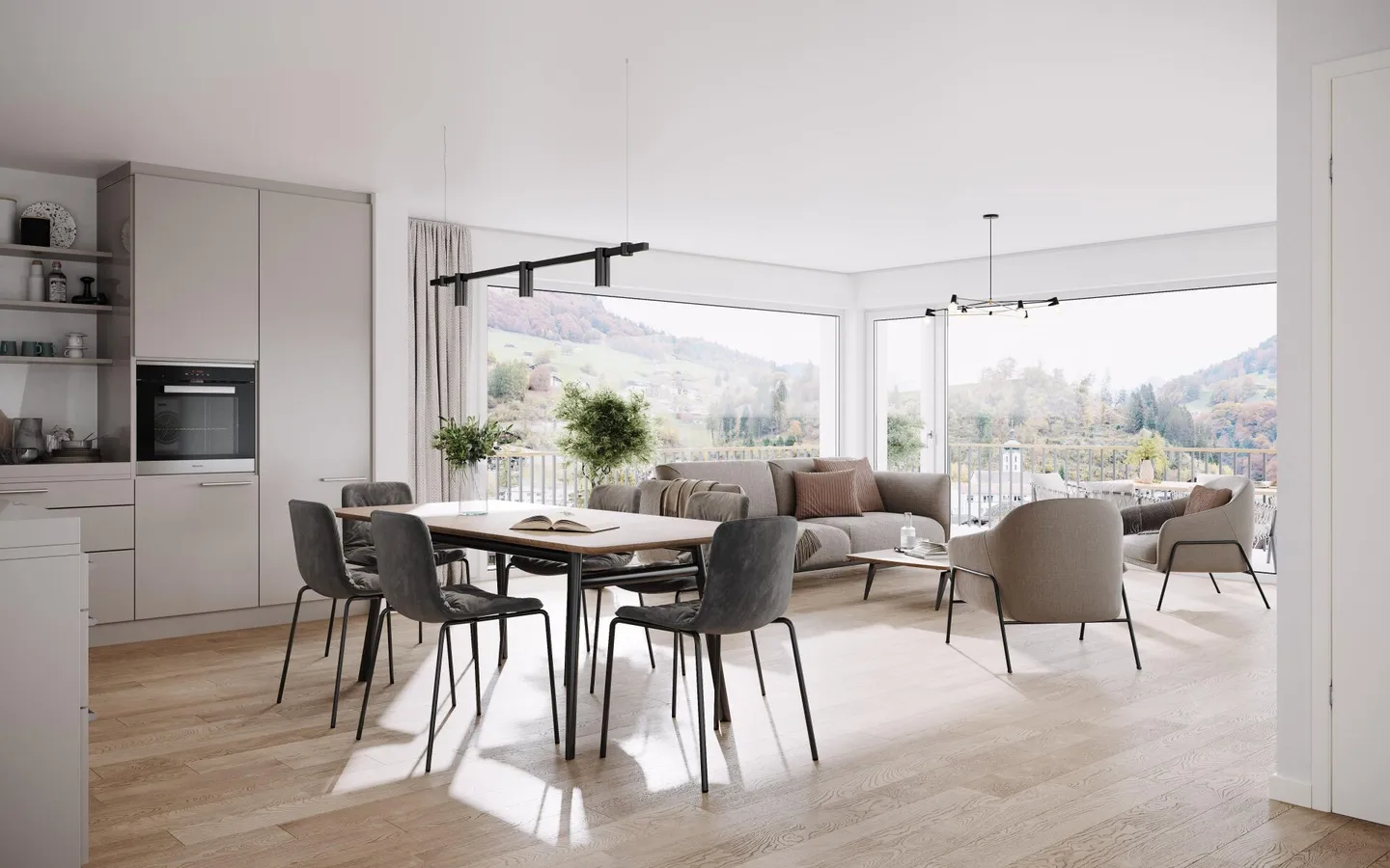 4.5 Zimmer Neubauwohnung Whg. Nr. 6 im 1.OG - Foto 4 von 13