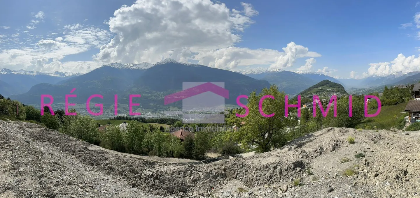 Superb building plot with panoramic view in Lens - Photo 1 of 6