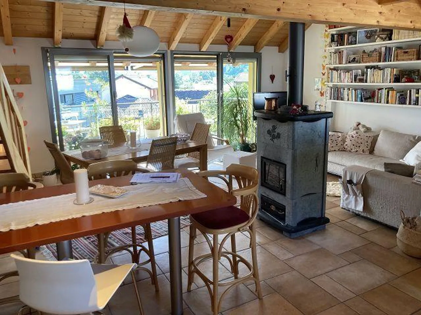 Incantevole casa di paese a Monte Carasso - Foto 3 di 43