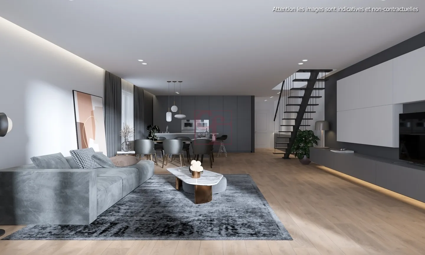Villarlod - Villa a schiera di 4,5 locali - Foto 4 di 7