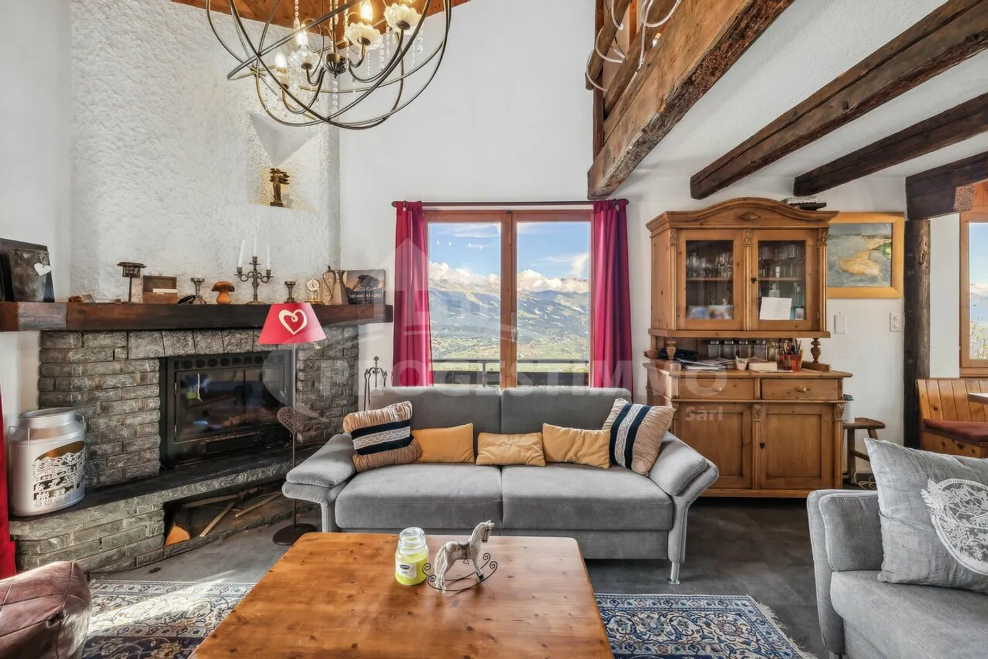 Chalet 6,5 pièces à Haute-Nendaz avec vue superbe - Photo 3 sur 17