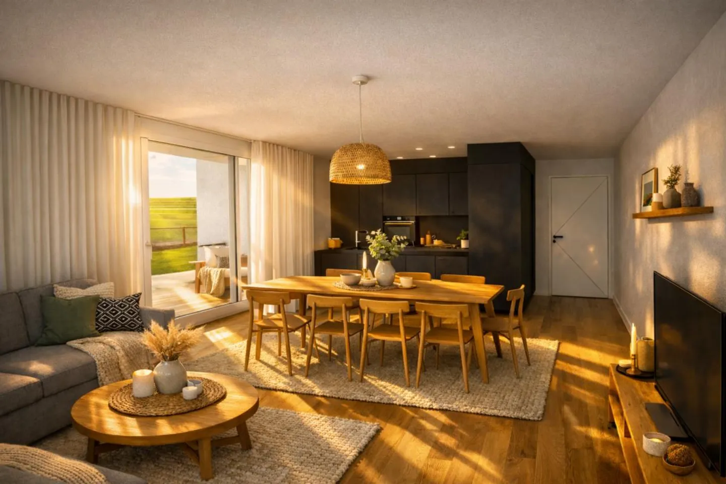 New construction project "Grünblick Buch" - Modern living in an idyllic location - Photo 1 of 5