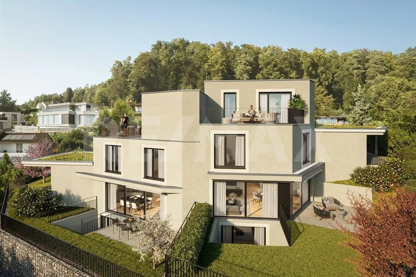 Luxuriöses Duplex mit Traumhaftem Ausblick - Foto 1 von 6