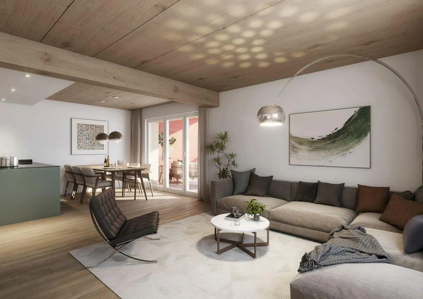 Nouveau projet de construction "zur Wiesegg" - Appartement avec jardin en construction bois de haute qualité (Minergie-P) dans un endroit calme et ensoleillé - Photo 9 sur 9