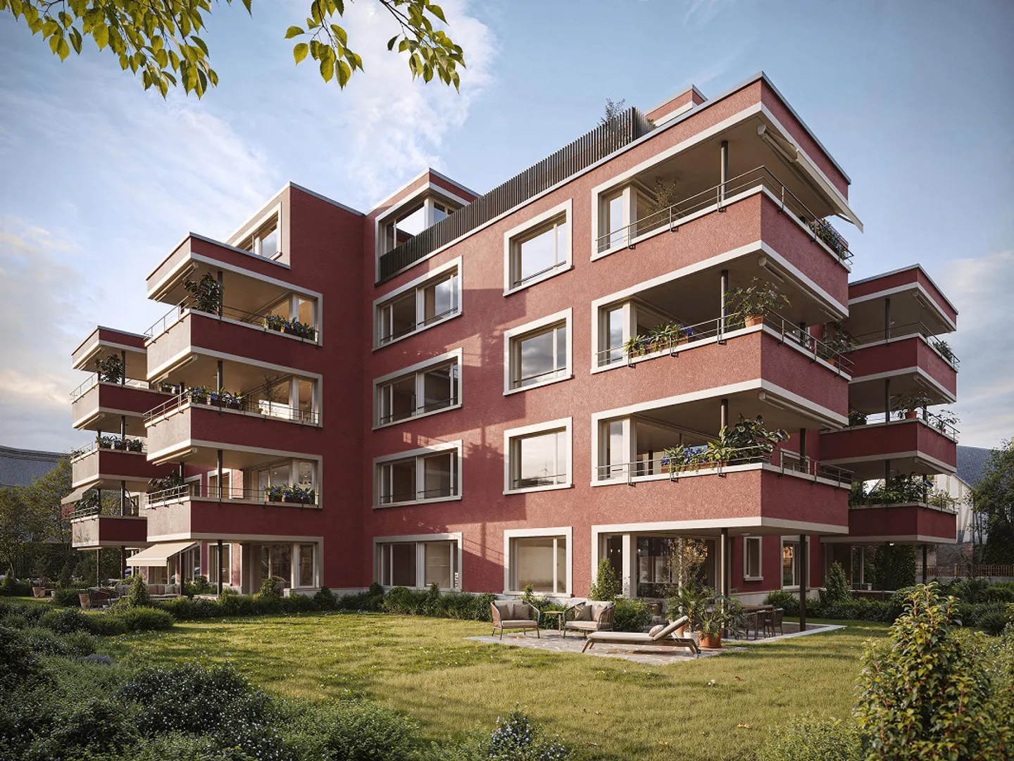 La tua nuova casa nel progetto di nuova costruzione AFFINO? Elegante appartamento di 2,5 stanze con balcone - Foto 1 di 5