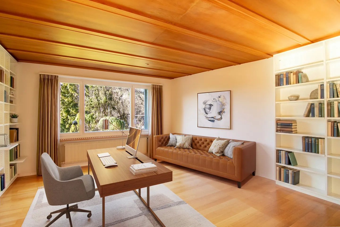 Spacious 6-Room Double Family House with Country House Character and Sunny Garden in Quiet Location near Bern. - Photo 10 of 32