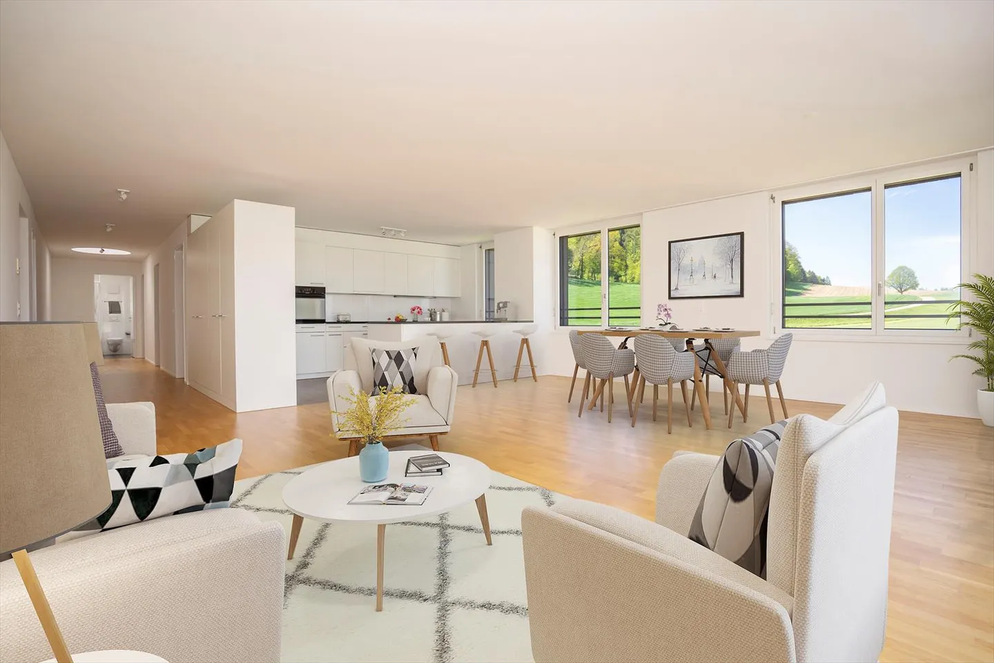 Nous louons de la détente ! Appartement de 2,5 pièces à Burgdorf - Photo 3 sur 7