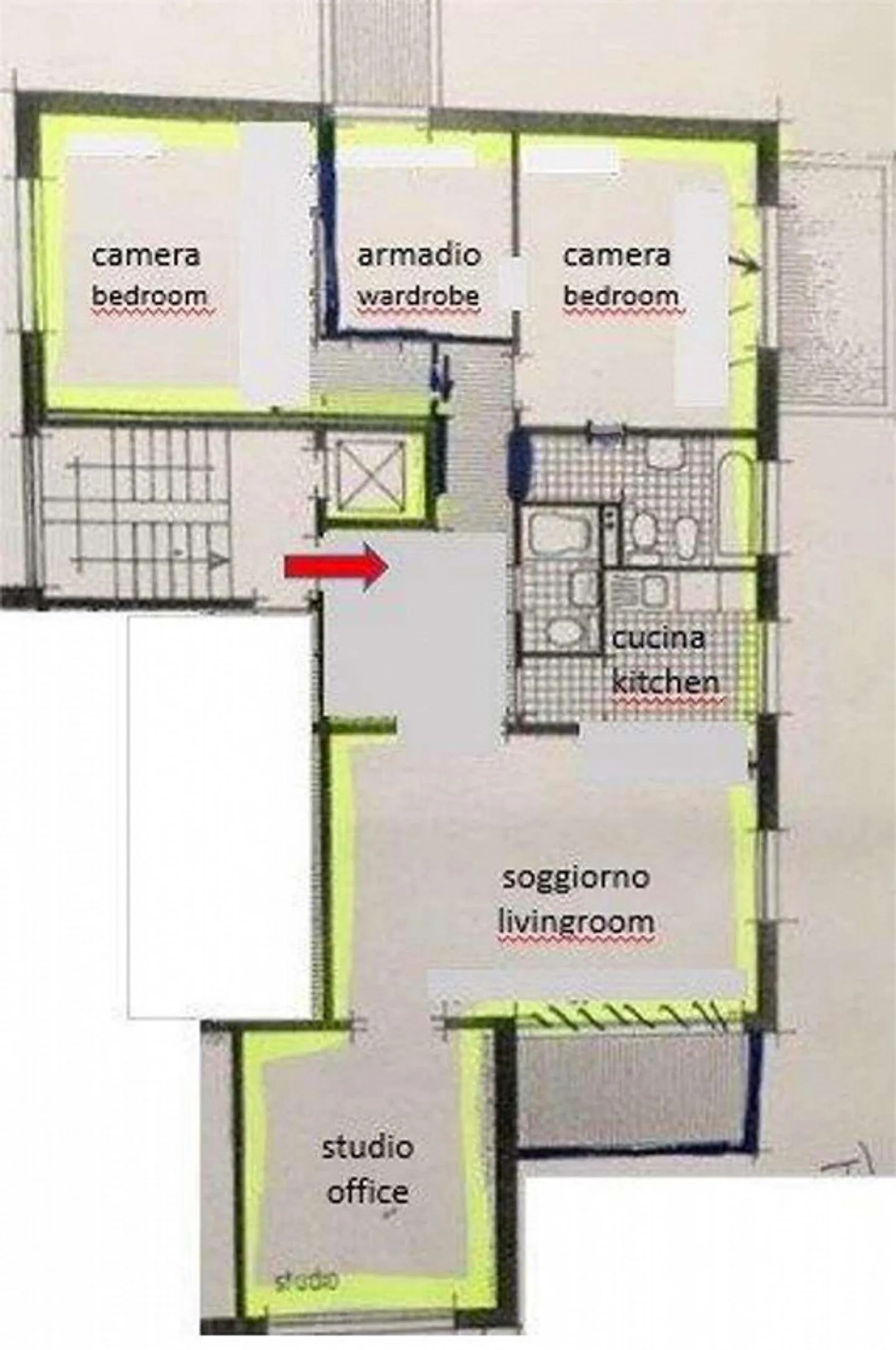 Appartamento con 3,5 stanze e vista lago - Foto 11 di 11