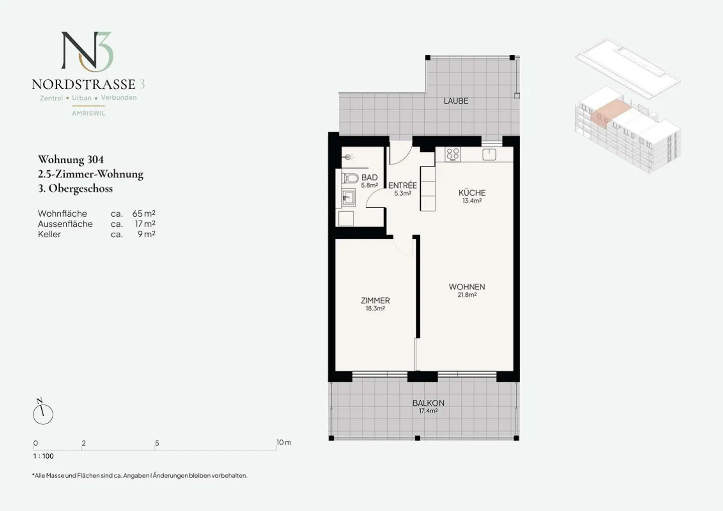 Nordstrasse 3 - Appartements de location de haute qualité au cœur d'Amriswil - Photo 7 sur 7