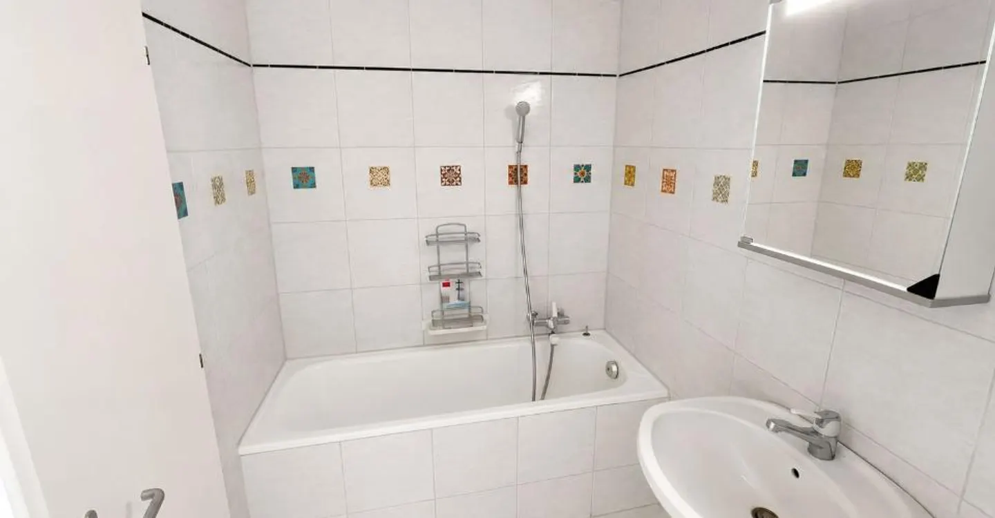 Charming 2.5 rooms in the heart of Porrentruy - Photo 5 of 12
