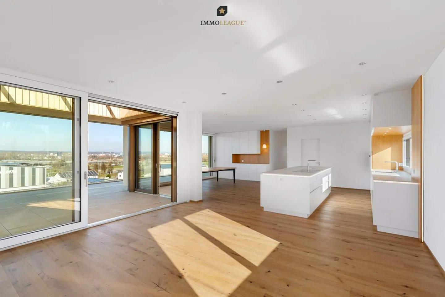 Penthouse apartment of superlatives with lake view in a border location. - Photo 1 of 12