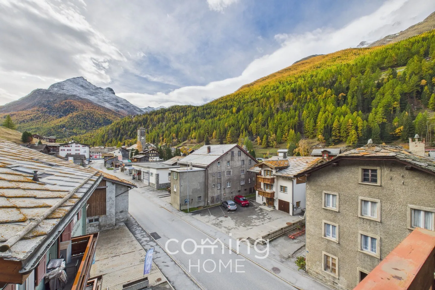 Appartement mansardé de 3,5 pièces à Saas-Grund - ensoleillé, central et avec panorama alpin - Photo 9 sur 12