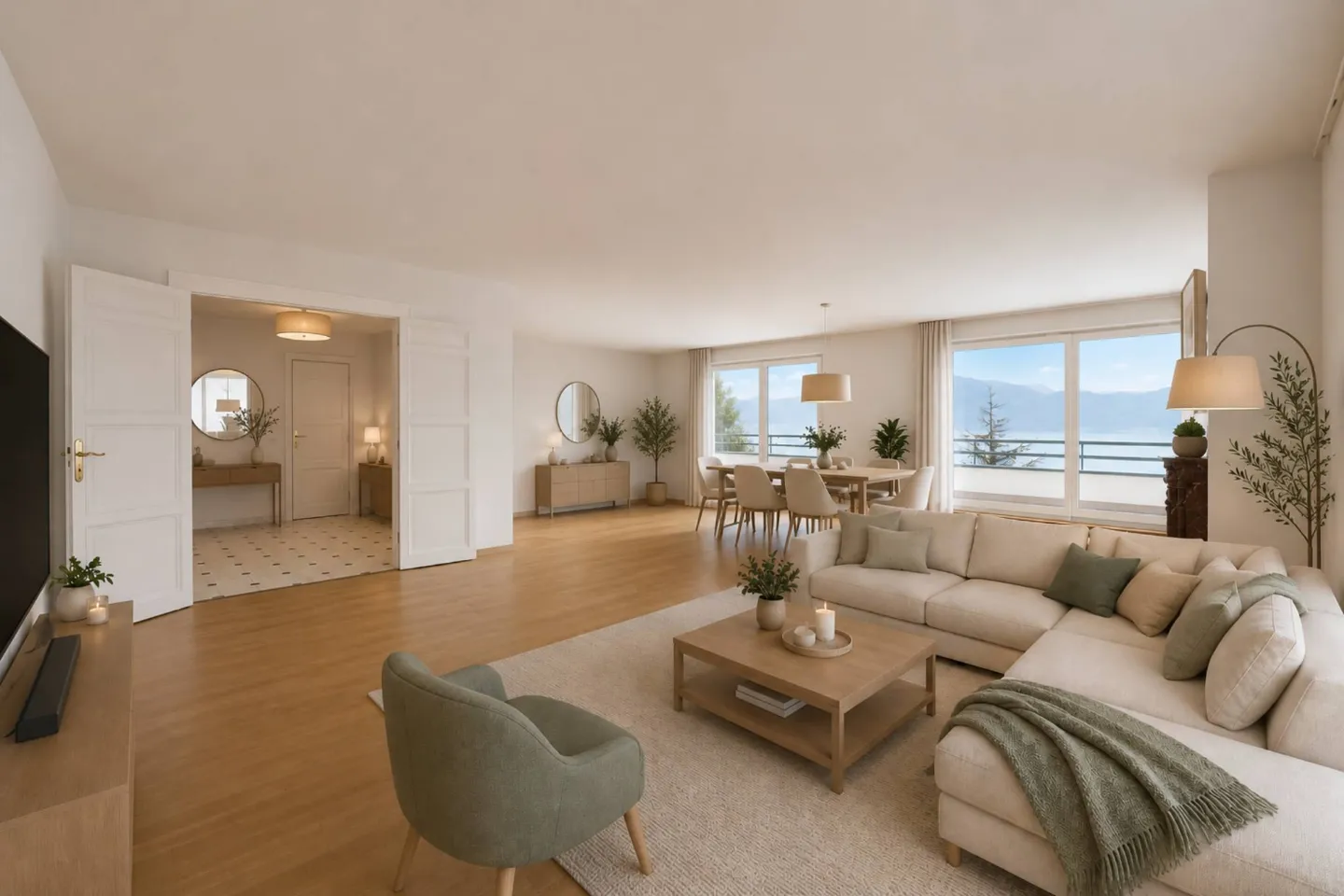 Geräumiges Penthouse mit Seeblick - Foto 1 von 8