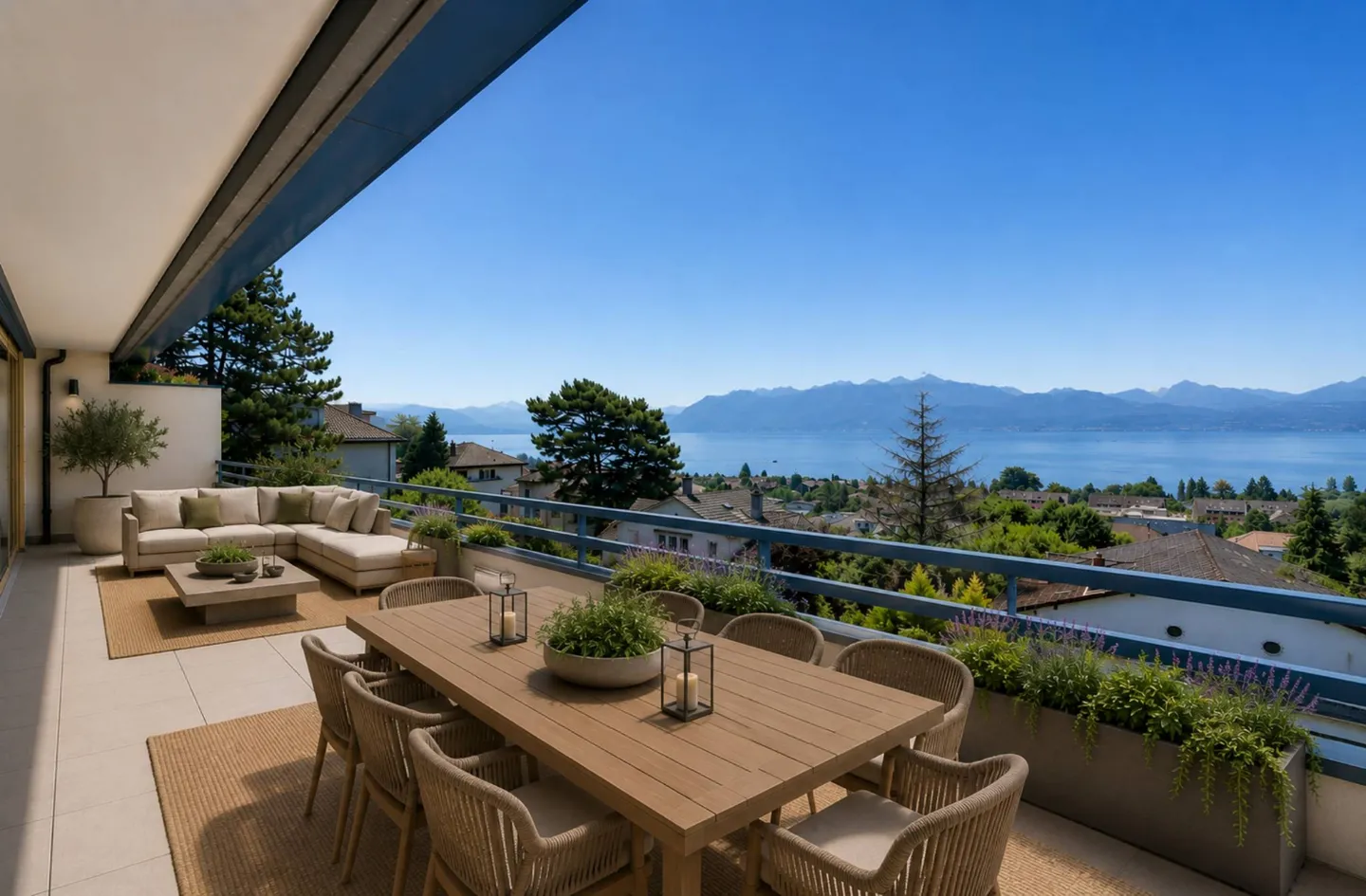 Geräumiges Penthouse mit Seeblick - Foto 8 von 8