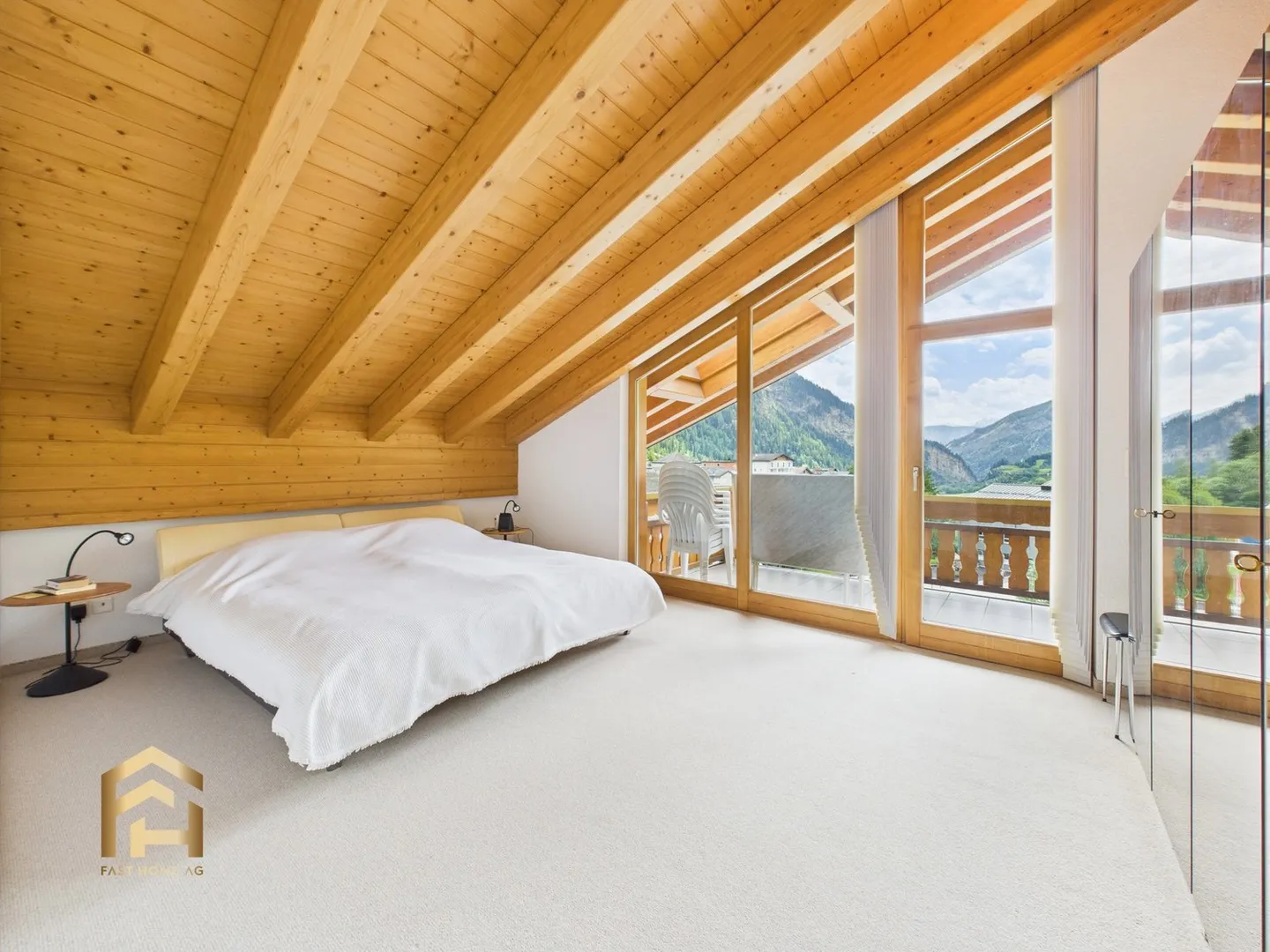 Living Above the Rooftops of Leukerbad - Exclusive Penthouse Apartment - Photo 5 of 13