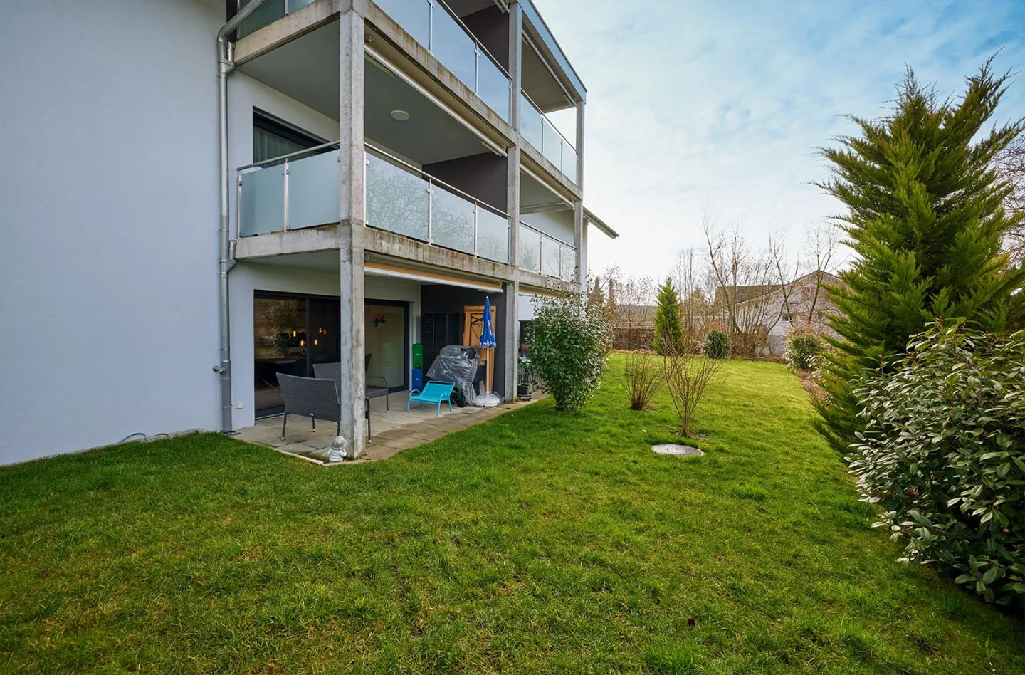 Moderne Wohnung mit Garten in Dotzigen - Foto 18 von 26