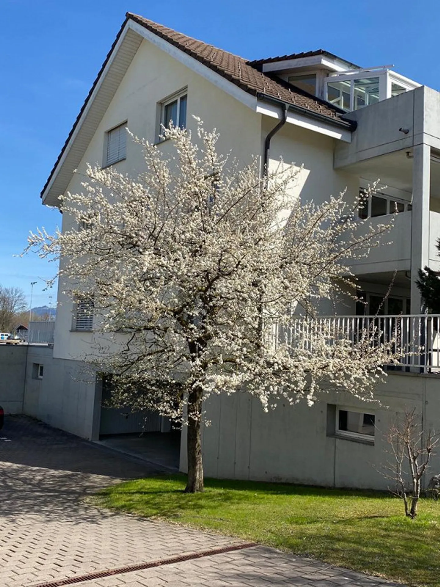 Appartamento soleggiato e grande di 4,5 stanze con due balconi in una zona tranquilla di case unifamiliari - Foto 2 di 7