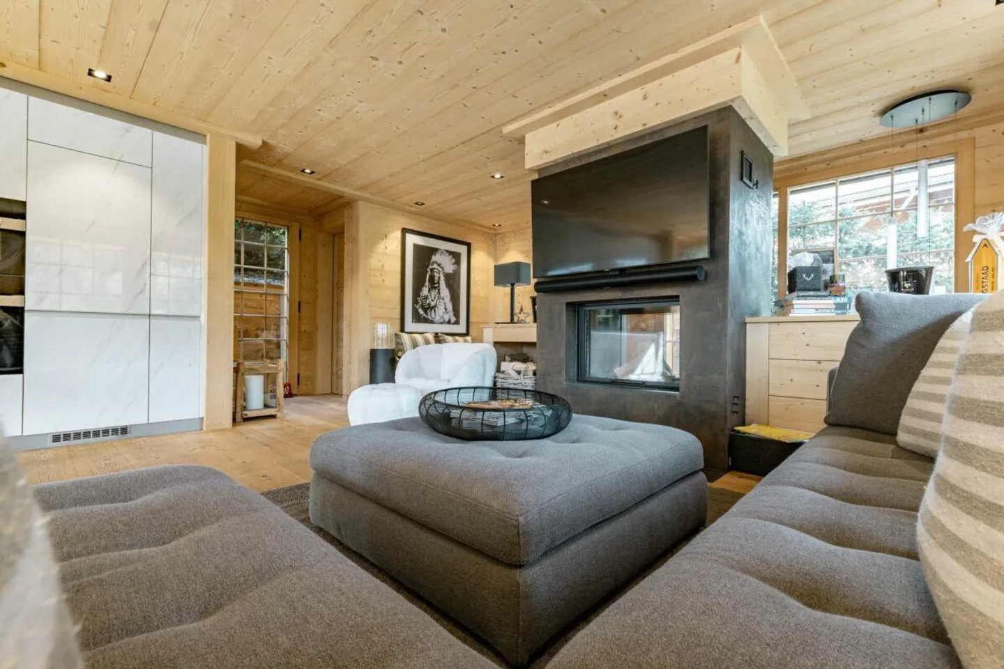 Stilvolles Chalet mit modernem Alpencharme in Schönried - Foto 6 von 21