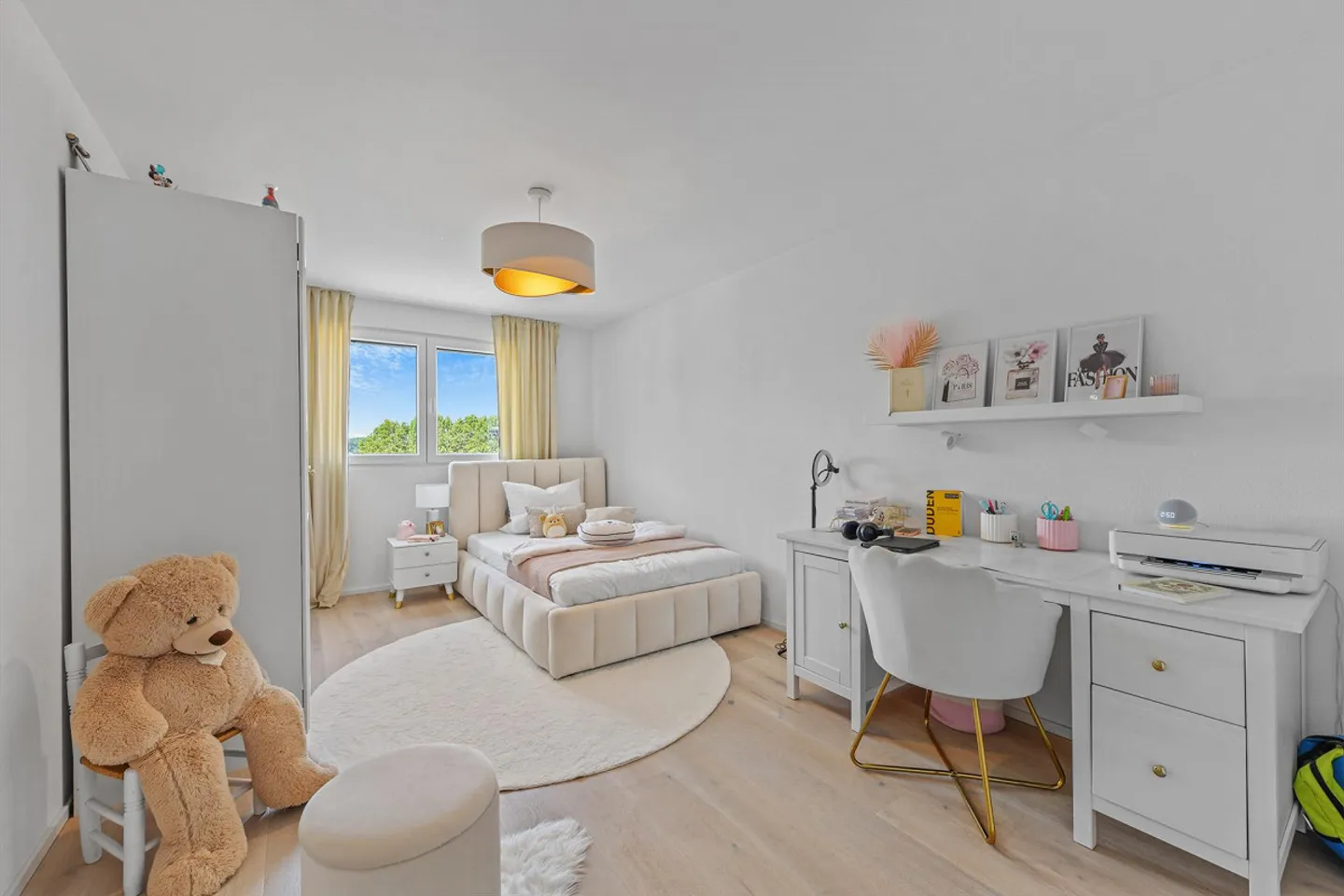 Helle 5.5-Zimmer-Wohlfühloase mit Süd-Balkon und grosszügiger Raumaufteilung - Foto 9 von 13