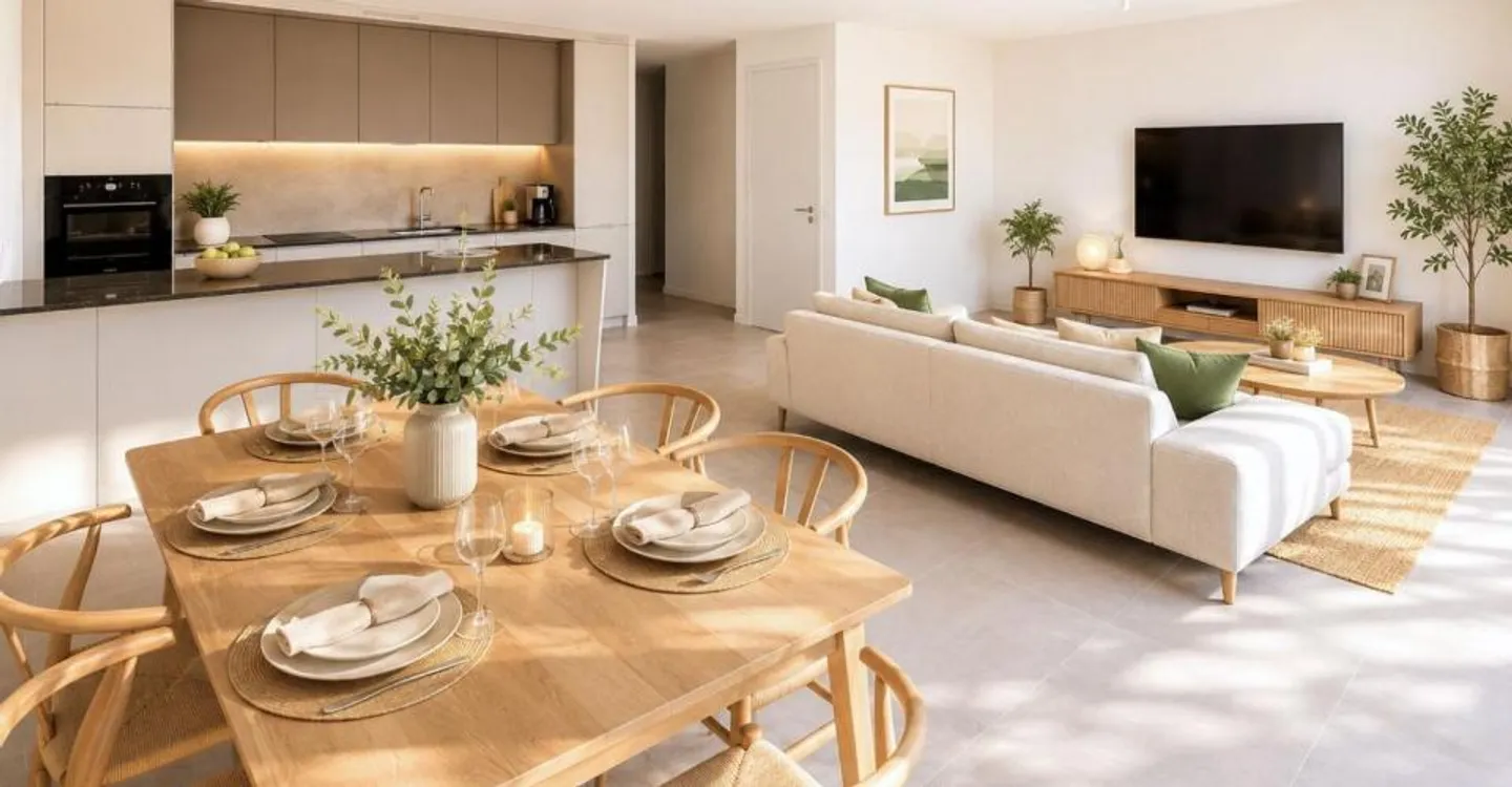 Geräumige und helle Duplexwohnung mit Terrasse und privatem Garten - Foto 1 von 10