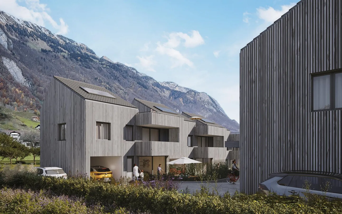 Casa a schiera moderna in vendita a Sax - Foto 12 di 14