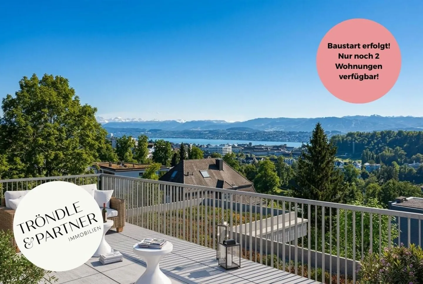 Moderne Penthouse mit 360° Dachterrassenblick - Foto 1 von 9