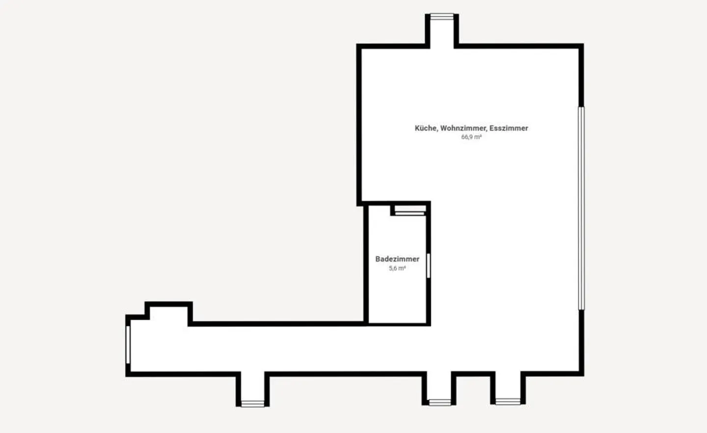 Ampio appartamento loft di 2,5 stanze con piano galleria - Foto 6 di 10