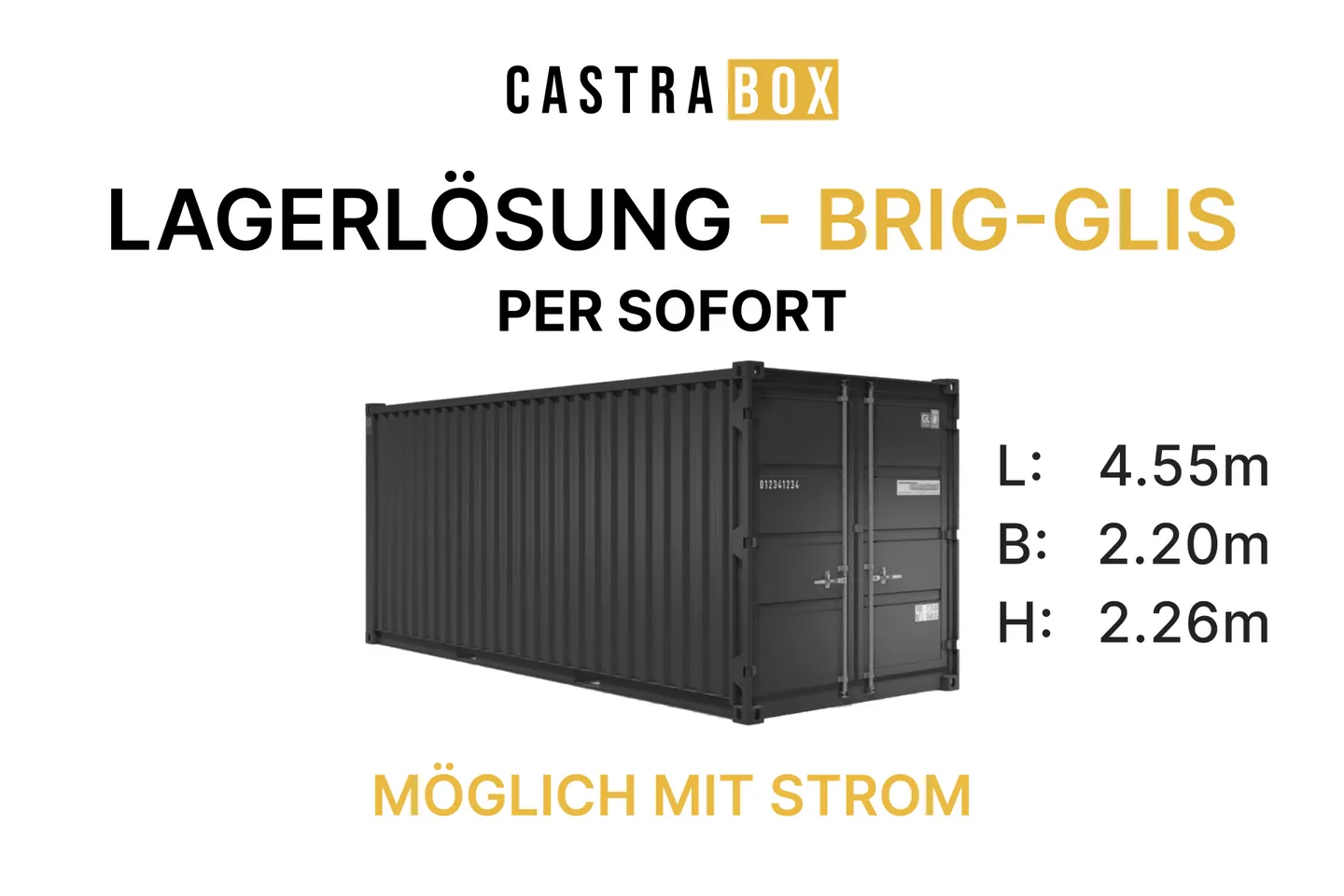 CASTRABOX a Brig-Glis - soluzione di stoccaggio pratica e sicura - Foto 1 di 12