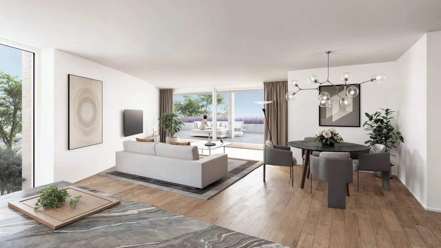 Appartamento moderno con terrazza di 4,5 stanze con vista da sogno (A1) - Foto 1 di 13