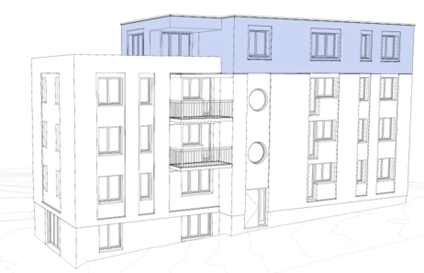 Exklusive Penthouse mit Terrasse - Foto 2 von 2