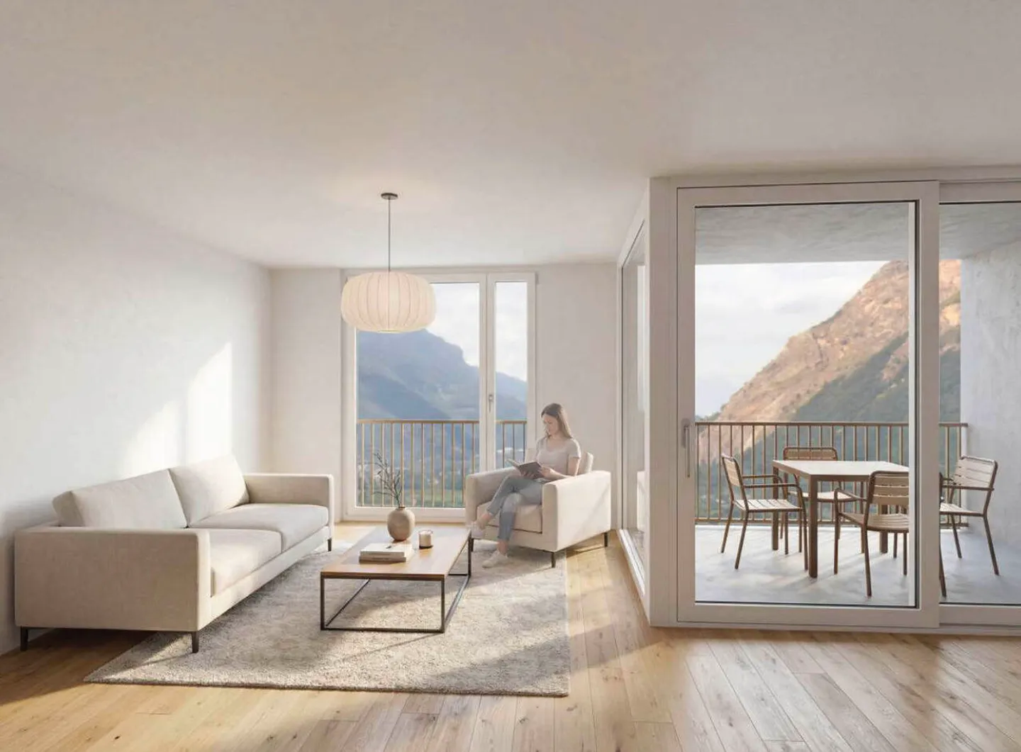 Lot A2.101: 3,5 Zimmer nach Plan in Martigny - Foto 8 von 8