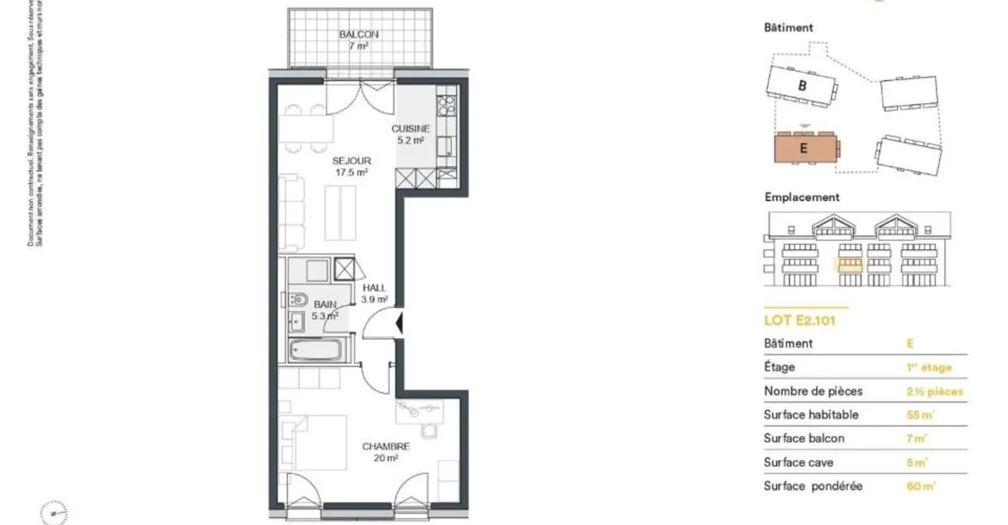 New promotion! Ideally located 2.5 room apartment. - Photo 8 of 8