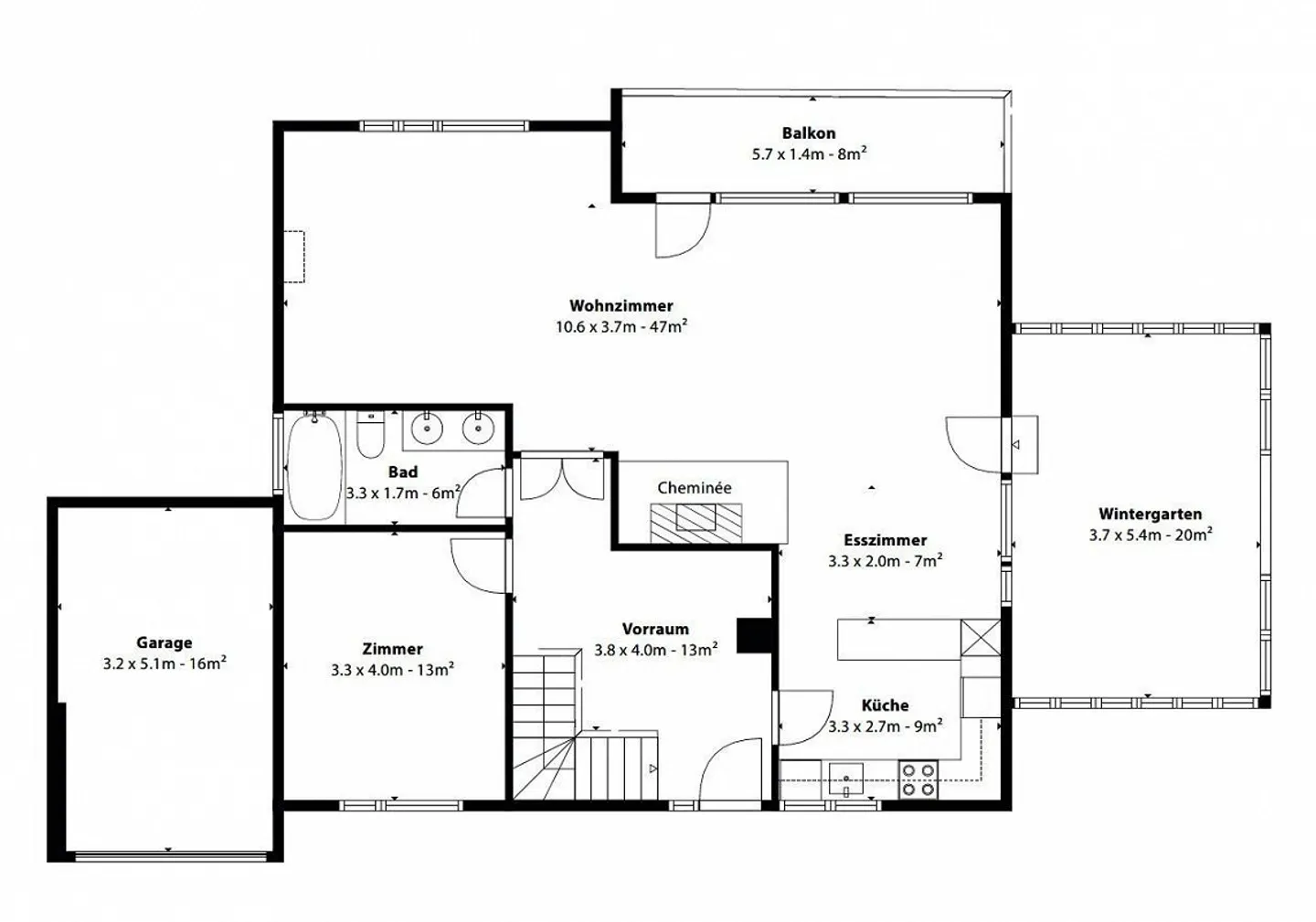 Charmantes Einfamilienhaus mit Bergsicht - Foto 12 von 13