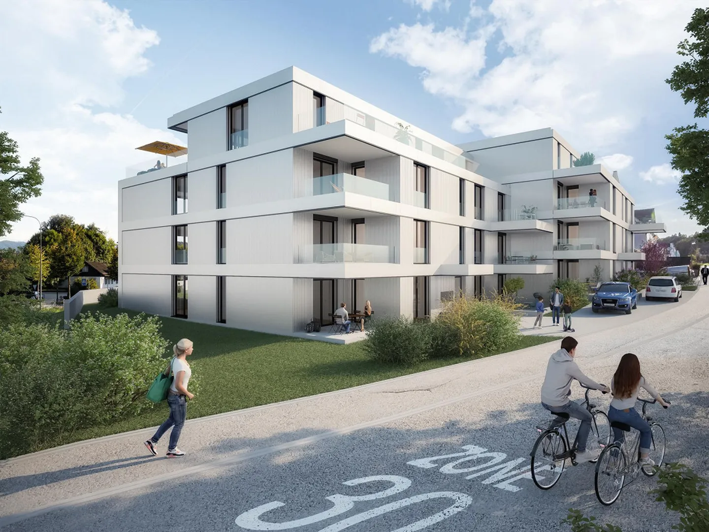 Moderne Attikawohnung in Abtwil - Foto 2 von 22