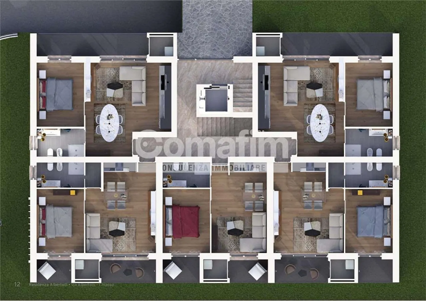 Chiasso: 2.5 Room Apartment on the Ground Floor with Terrace and Garden - Photo 12 of 13