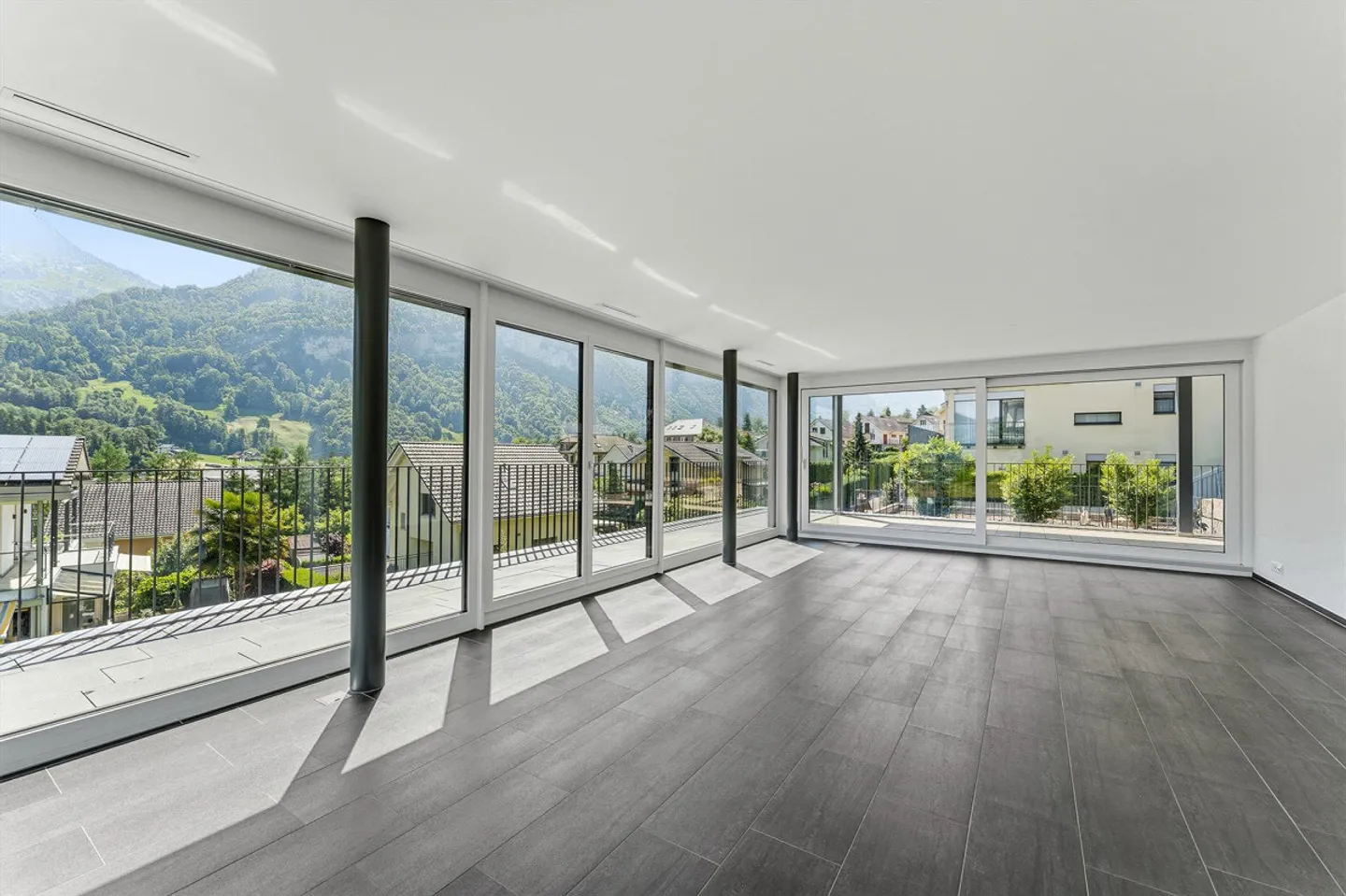 Appartement de jardin 5,5 pièces avec vue sur les montagnes de Nidwald - Photo 7 sur 20