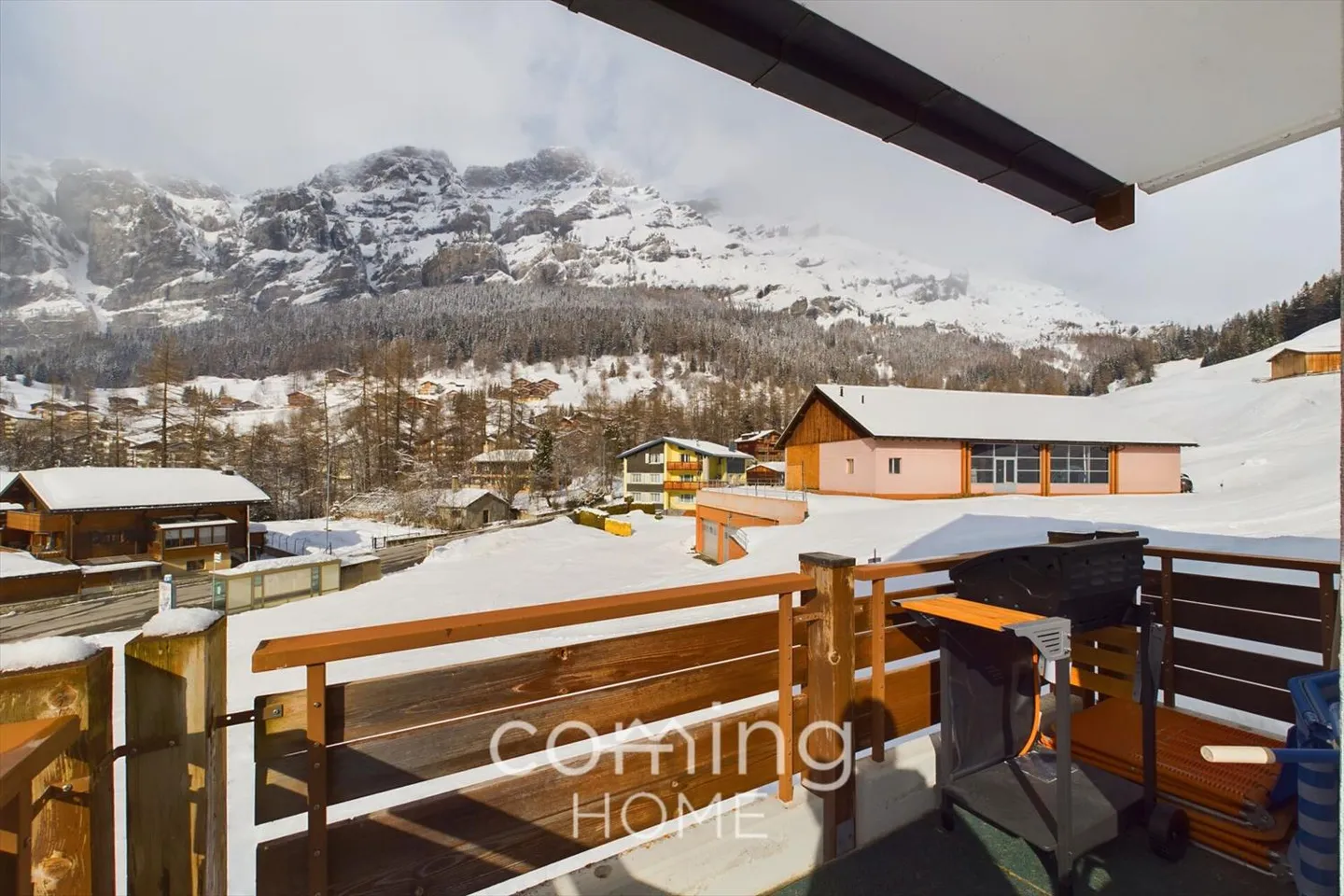 Acquistare uno studio a Leukerbad - rifugio accogliente con balcone e vista sulle montagne - Foto 11 di 12