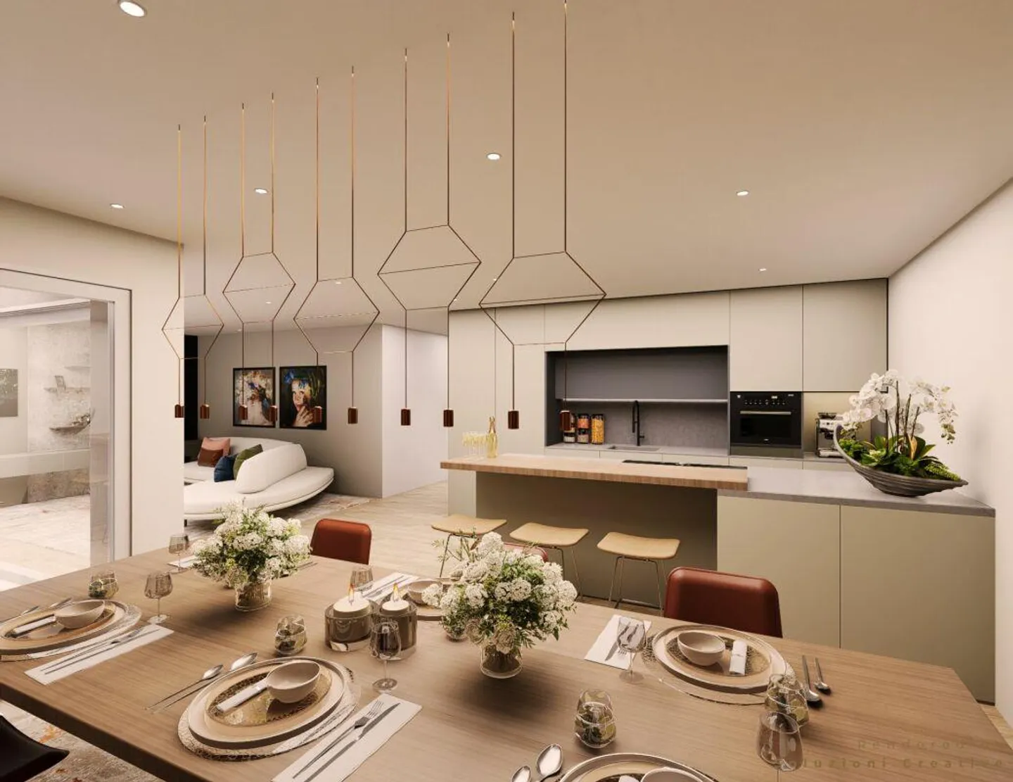 Penthouse with 4.5 rooms and large terrace in a quiet area - Photo 7 of 15